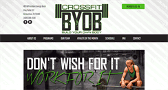 Desktop Screenshot of crossfitbyob.com